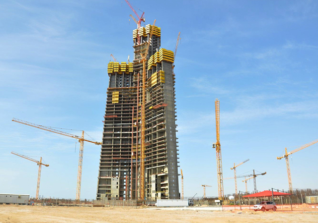 The Jeddah Tower ... work is set to restart on site.